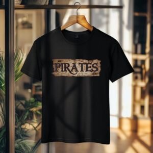 PIRATES Black T-Shirt | Standard Quality | Slim Fit