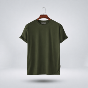 Combo: 3 Pcs Solid T-Shirt (Black+Maroon+Olive)