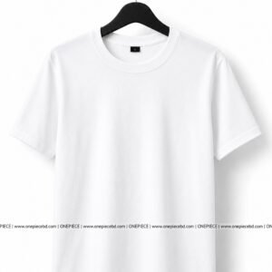Solid T-Shirt | White Color | Standard Quality | Regular Fit